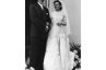 O casamento com Marietta Sampaio, em 12 de janeiro de 1955.